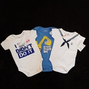 Three Onesies